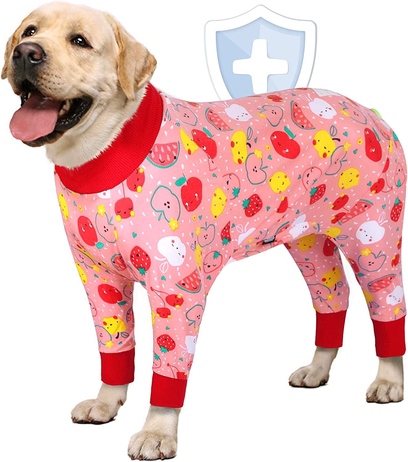 Dog Recovery Suit Abdominal Wound After Surgery Wear Indonesia