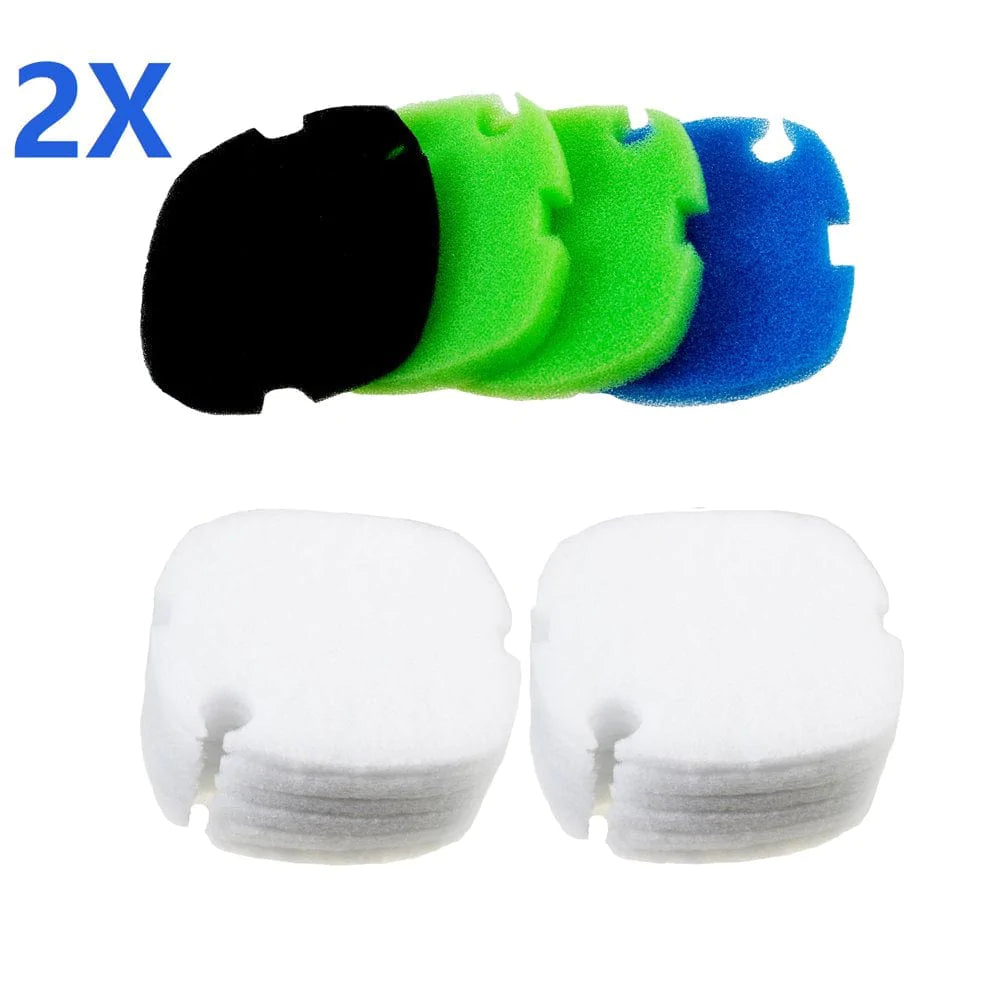 Aquaneat Replacement Canister Filter Pad Compatible to Marineland C-160/220 Aquarium Floss 16Pcs Animals & Pet Supplies > Pet Supplies > Fish Supplies > Aquarium Filters AquaNeat 2  