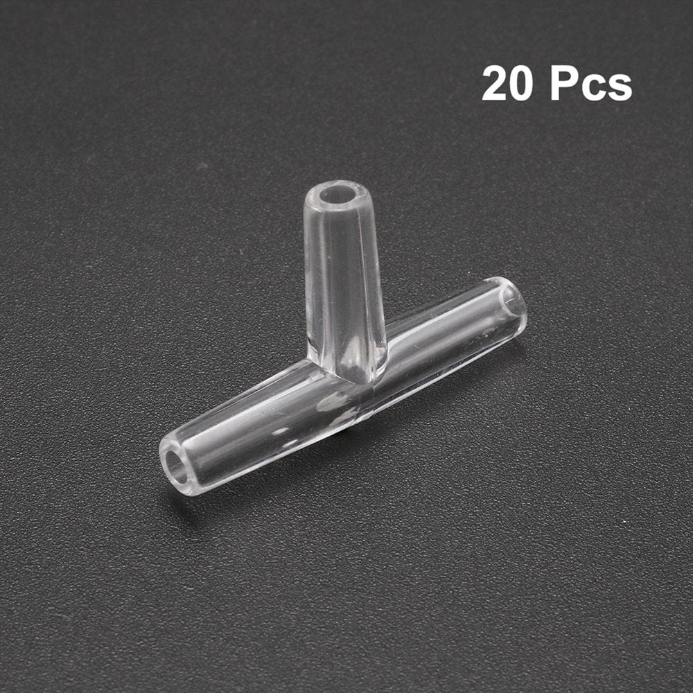 Aquarium Air Valve Connector,Plastic Inline Tubing,Tee,Valves,For 4Mm Fish Tank Pond Air Line 30Pcs Animals & Pet Supplies > Pet Supplies > Fish Supplies > Aquarium & Pond Tubing Unique Bargains   