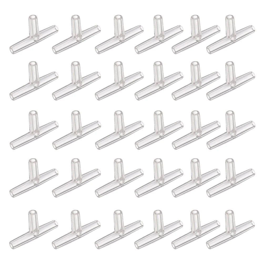 Aquarium Air Valve Connector,Plastic Inline Tubing,Tee,Valves,For 4Mm Fish Tank Pond Air Line 30Pcs Animals & Pet Supplies > Pet Supplies > Fish Supplies > Aquarium & Pond Tubing Unique Bargains   