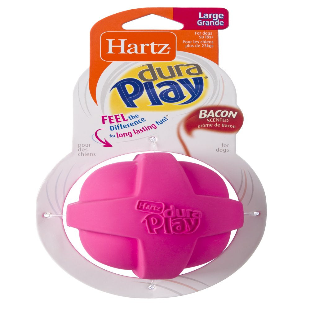 Hartz Dura Play Ball Dog Toy, Medium, Color May Vary Animals & Pet Supplies > Pet Supplies > Dog Supplies > Dog Toys Hartz Mountain Corp L  