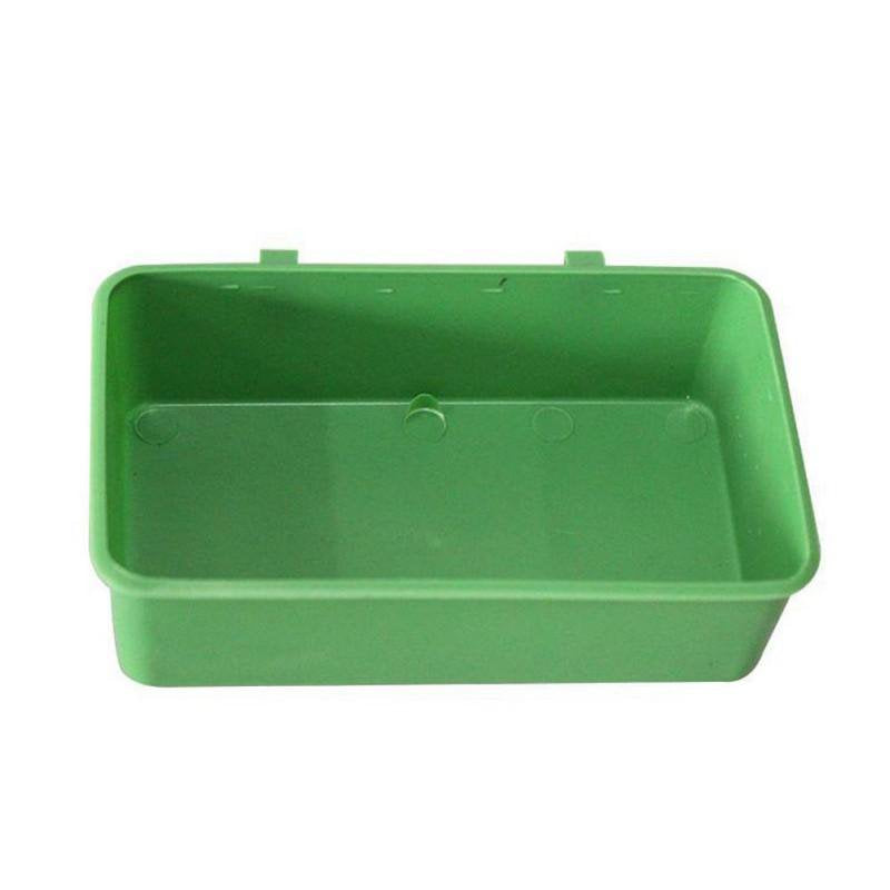 Parrot Bath Box Bird Cage Accessory Supplies Bathing Tub for Brids Canary Budgies Parrot Random Color Animals & Pet Supplies > Pet Supplies > Bird Supplies > Bird Cage Accessories Pretty Comy   