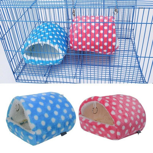 SUNSIOM Hammock for Ferret Rabbit Guinea Pig Rat Hamster Squirrel Mice Bed Toy House Animals & Pet Supplies > Pet Supplies > Small Animal Supplies > Small Animal Bedding Mildsown Pink L 