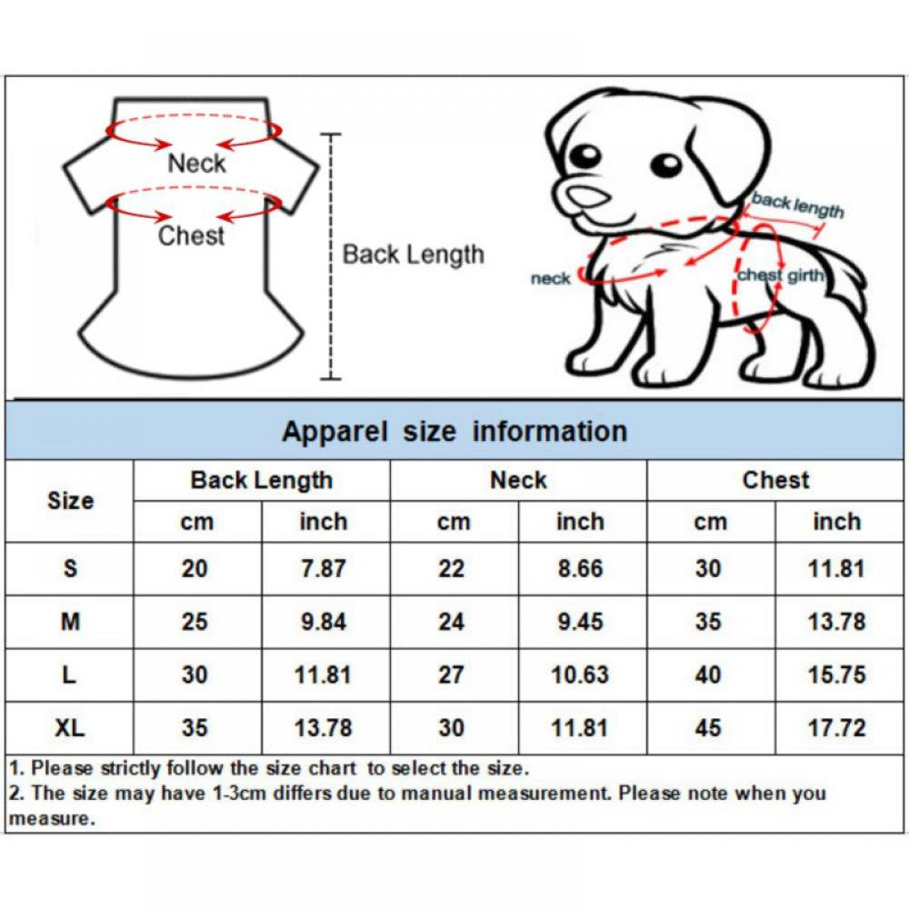 FYCONE Dog Dress, 2Pcs Spring Summer Dresses Apparel Clothes, Shirts Vest Skirt Dresses for Small Pet Dogs Cats Puppy in Wedding Holiday Animals & Pet Supplies > Pet Supplies > Dog Supplies > Dog Apparel FYCONE   