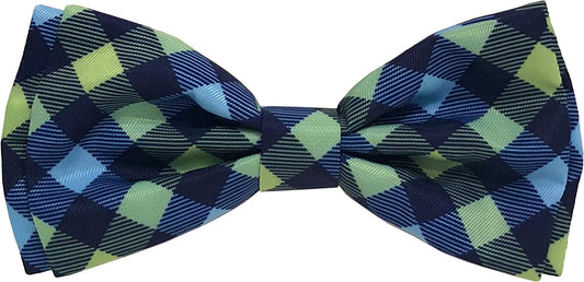 H&K Bow Tie for Pets | Navy Check (Small) | Velcro Bow Tie Collar Attachment | Fun Bow Ties for Dogs & Cats | Cute, Comfortable, and Durable | Huxley & Kent Bow Tie Animals & Pet Supplies > Pet Supplies > Dog Supplies > Dog Apparel Huxley & Kent Extra-Large  