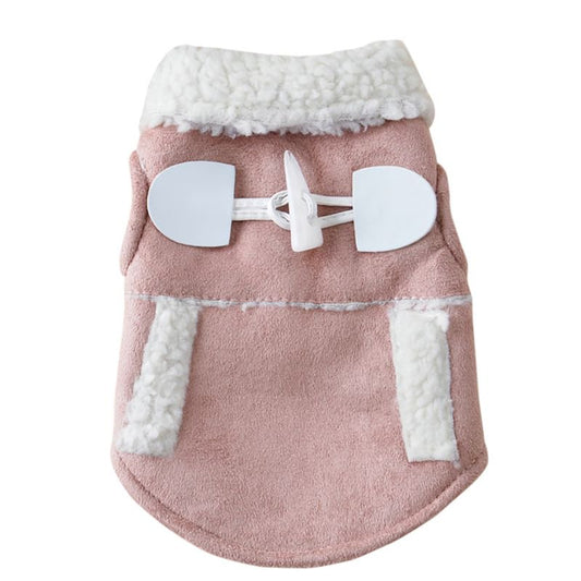 Small Dog Cat Pet Winter Clothes Jacket Coat Apparel Warm Sweater Puppy Warm Vest Costume Animals & Pet Supplies > Pet Supplies > Dog Supplies > Dog Apparel Uccdo XS Pink 