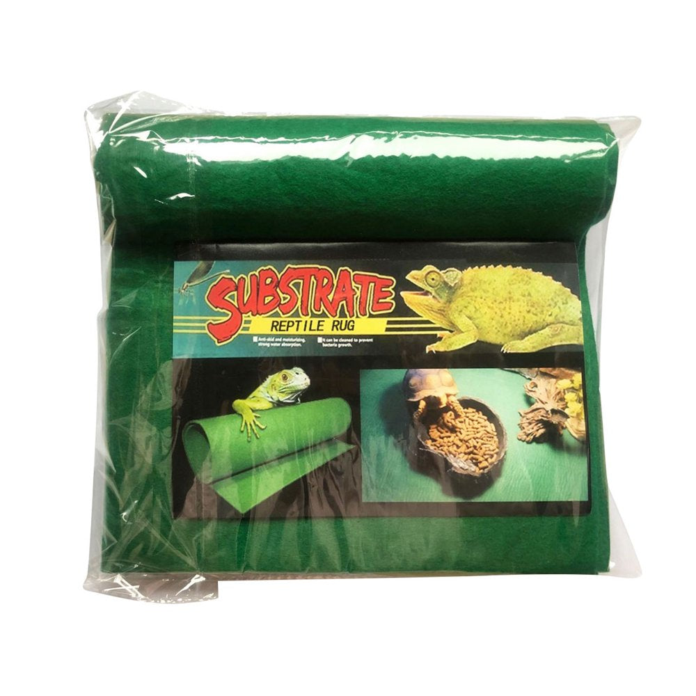 Megawheels Reptile Carpet 1 Pc - Terrarium Bedding Substrate Liner | with Strong Water Absorption 15.75''-39.37'' for Lizard Tortoise Snake Animals & Pet Supplies > Pet Supplies > Reptile & Amphibian Supplies > Reptile & Amphibian Substrates MEGAWHEELS   