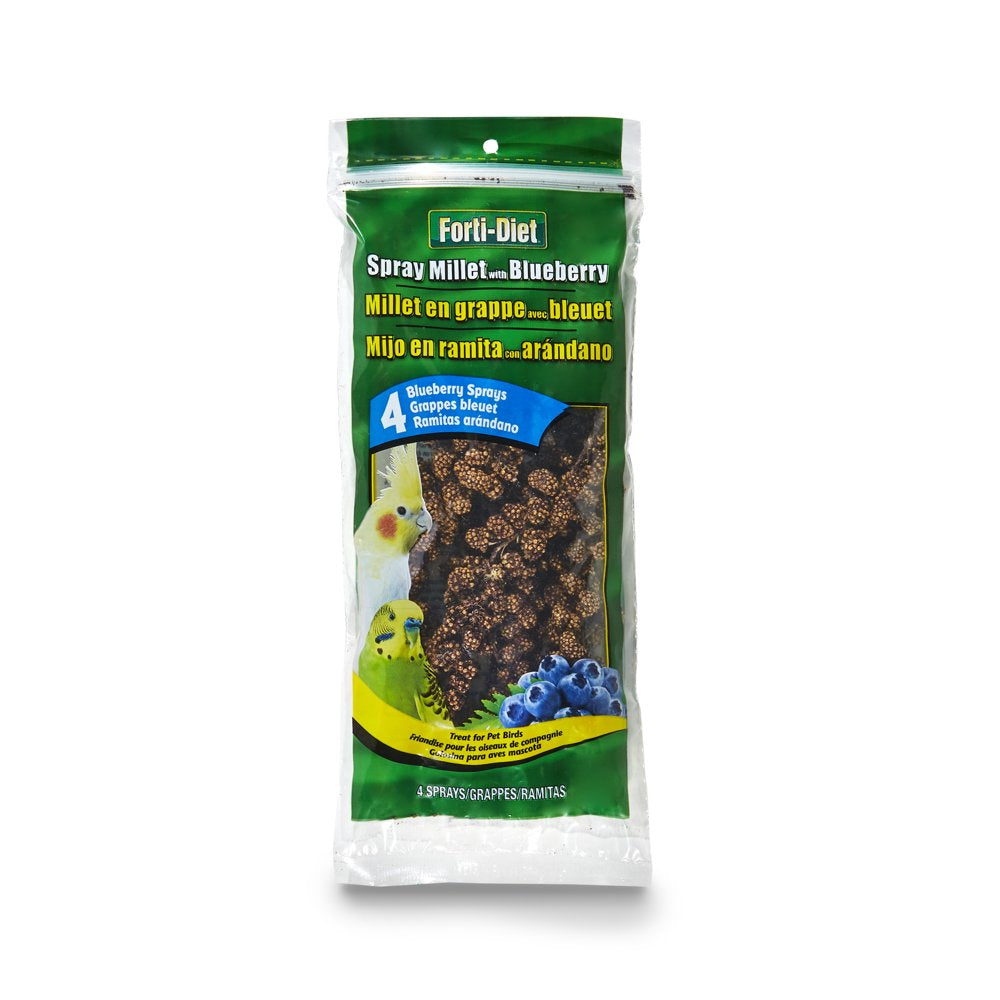 Forti-Diet Spray Millet 4Ct Animals & Pet Supplies > Pet Supplies > Bird Supplies > Bird Treats Central Garden and Pet   