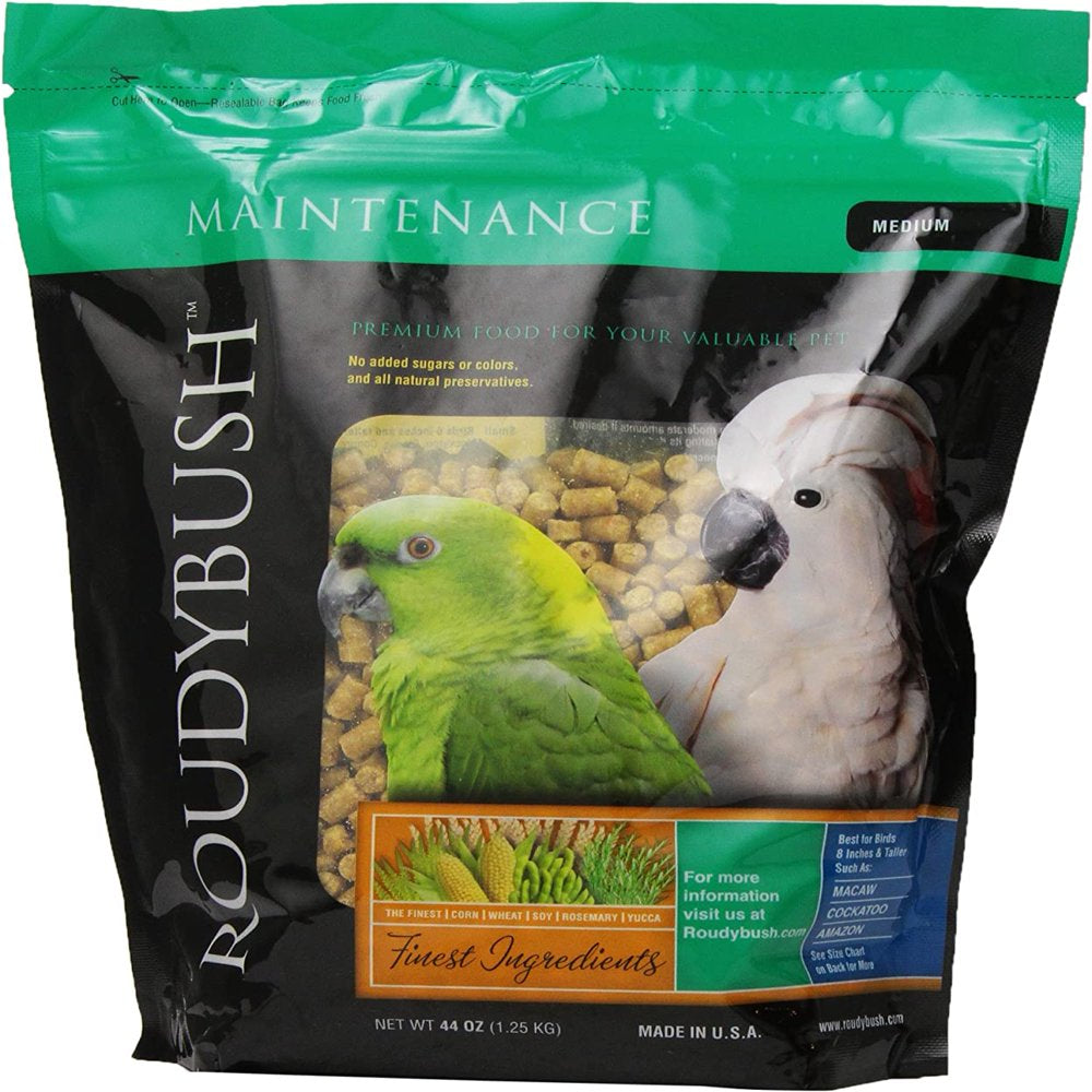 Roudybush Daily Maintenance Bird Food, Medium, 44-Ounce