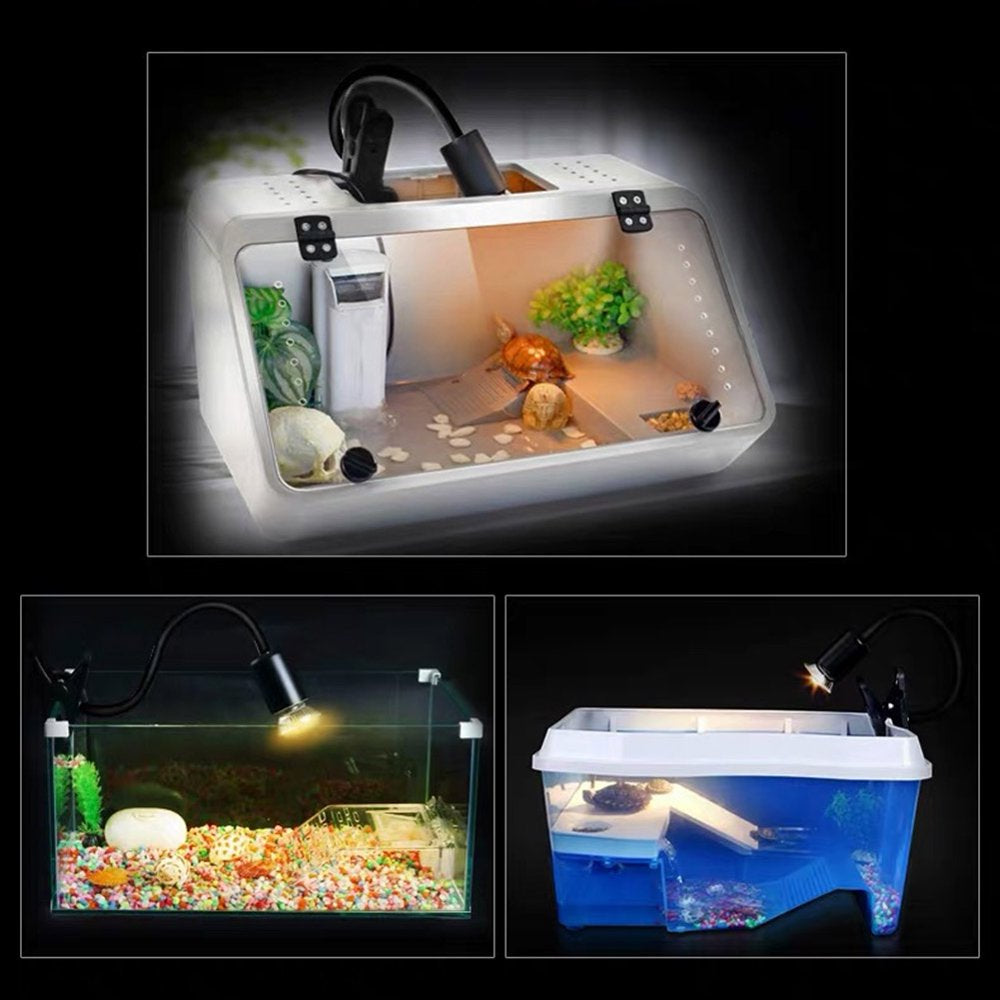 UVA UVB Reptile Lamp Pet Amphibians Lizards Heating Bulb Turtle Basking Light Animals & Pet Supplies > Pet Supplies > Reptile & Amphibian Supplies > Reptile & Amphibian Habitat Heating & Lighting Vakind   