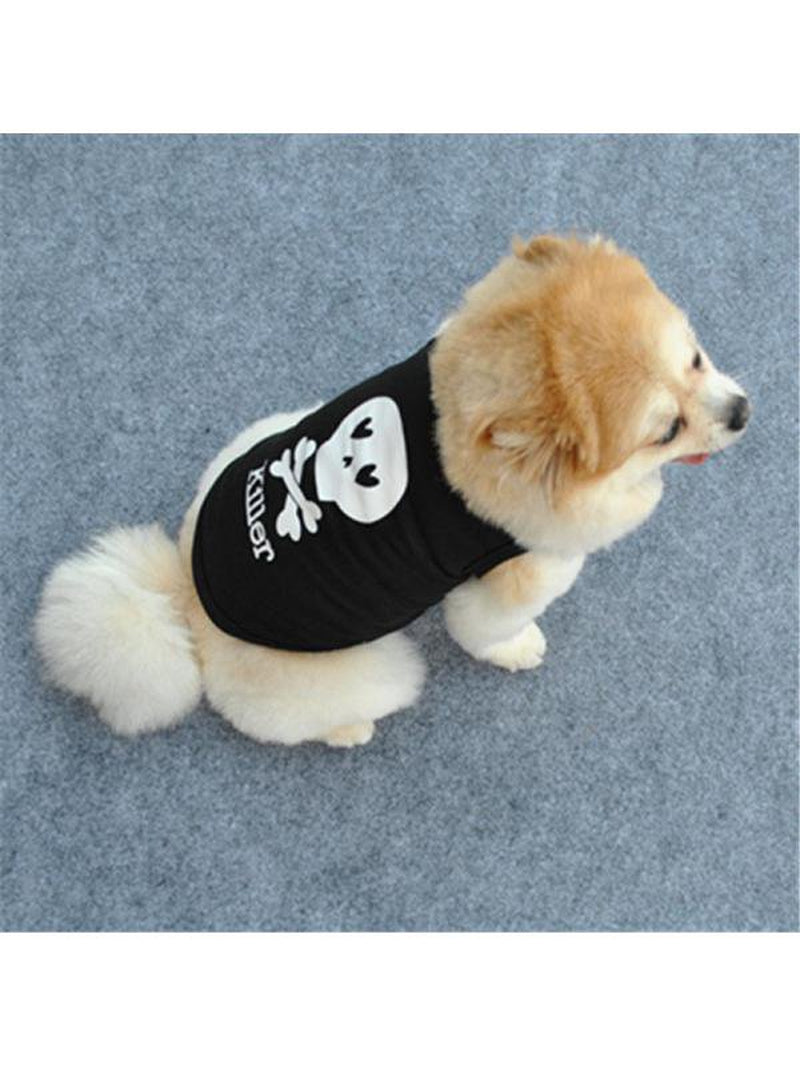 Funcee Small Pet Dog Cat Summer Shirts Vest Clothes Puppy T-Shirt Coat Pet Apparel