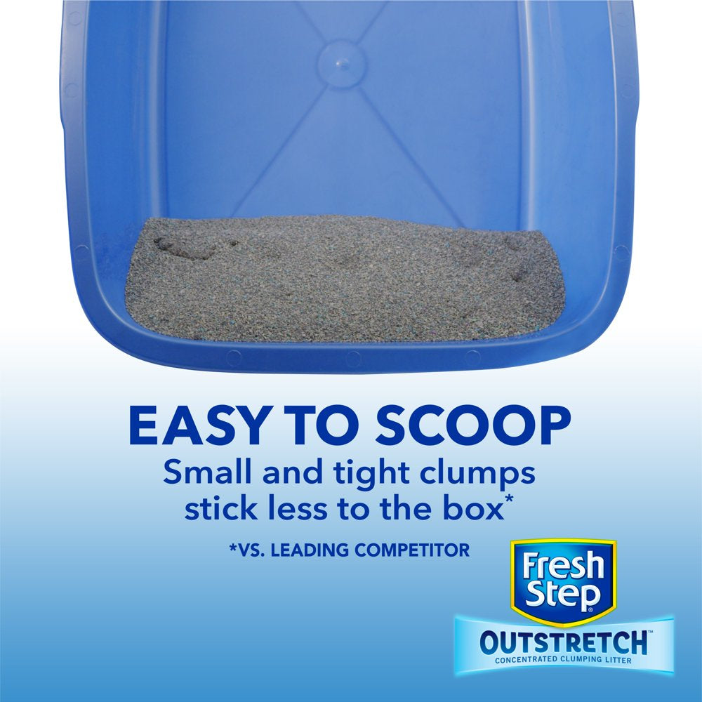 Fresh Step Outstretch Long Lasting Concentrated Clumping Cat Litter, Unscented, 19 Lbs Animals & Pet Supplies > Pet Supplies > Cat Supplies > Cat Litter The Clorox Company   