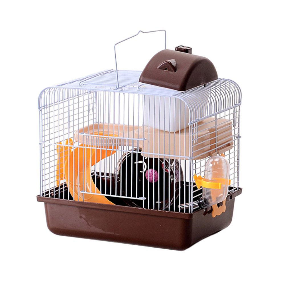 Large Hamster Cage Gerbil Haven Habitat Small Animal Mice Rats Rodent Gerbil Cage - Brown Animals & Pet Supplies > Pet Supplies > Small Animal Supplies > Small Animal Habitats & Cages perfk   