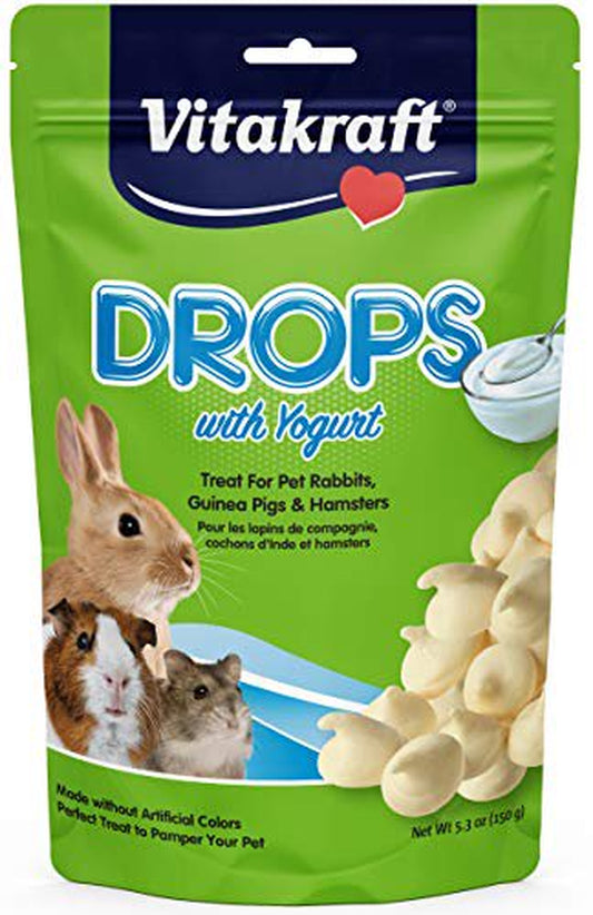 Vitakraft Rabbit Yogurt Drops Treat, 5.3 Ounce Pouch Animals & Pet Supplies > Pet Supplies > Small Animal Supplies > Small Animal Treats Vitakraft   