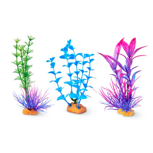 Aqua Culture Aquarium Plant Value Pack, 4" Small Plants, 3 Count Animals & Pet Supplies > Pet Supplies > Fish Supplies > Aquarium Decor Wal-Mart Stores, Inc.   