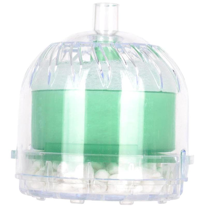 Mini Fish Stool Suction Collector Oxygen Release Cleaning Tool Aquarium Supplies - round Blue Animals & Pet Supplies > Pet Supplies > Fish Supplies > Aquarium Cleaning Supplies Magideal Green  