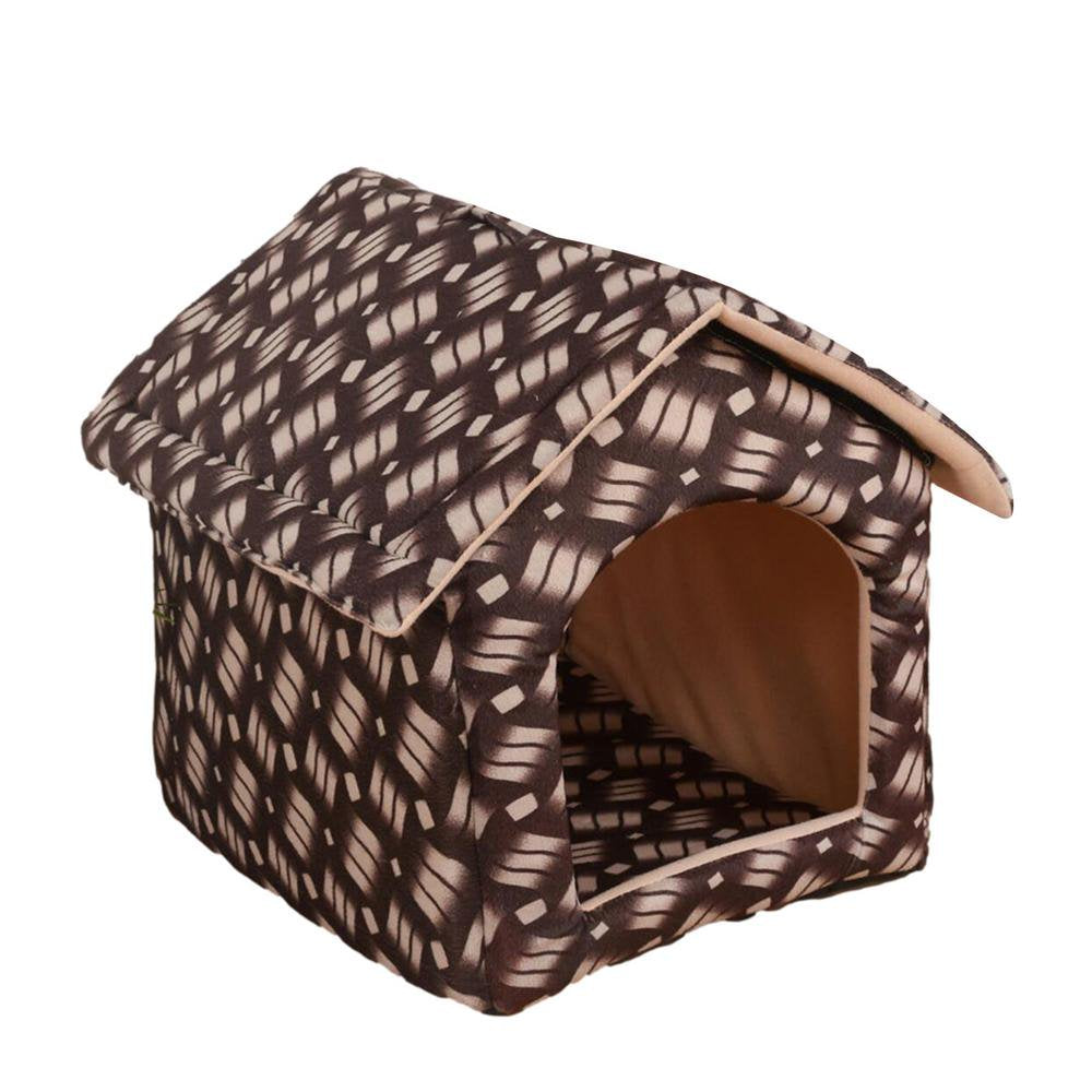 Careslong Cat Shelter Outdoor - Dog House Outdoor - Cat House Outdoor - Windproof Weatherproof Cat House Foldable Pet Shelter Outdoor Kitty House Keep Your Pets Safe and Warm for Dogs Cats Fashion Animals & Pet Supplies > Pet Supplies > Dog Supplies > Dog Houses Careslong   