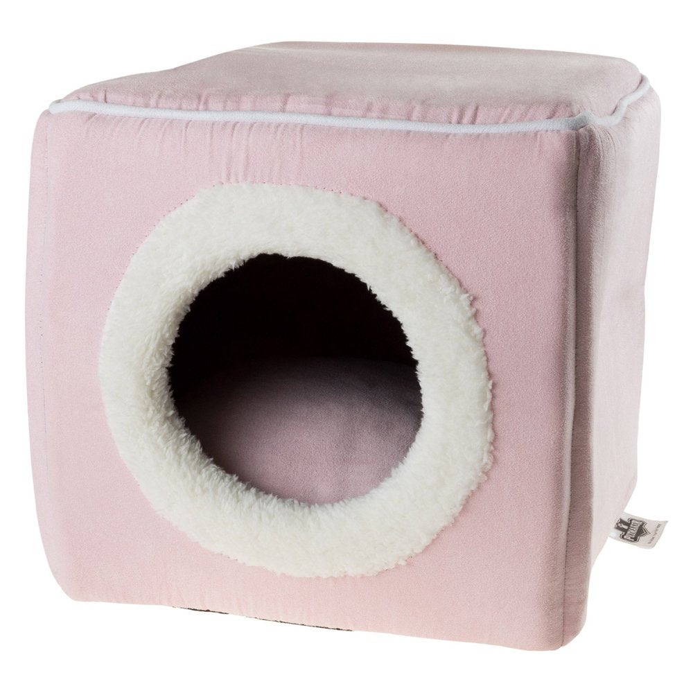 Petmaker, Small, Cozy Cave, Cat Bed, Zebra Print, 13-In Animals & Pet Supplies > Pet Supplies > Cat Supplies > Cat Beds Overstock Pink  