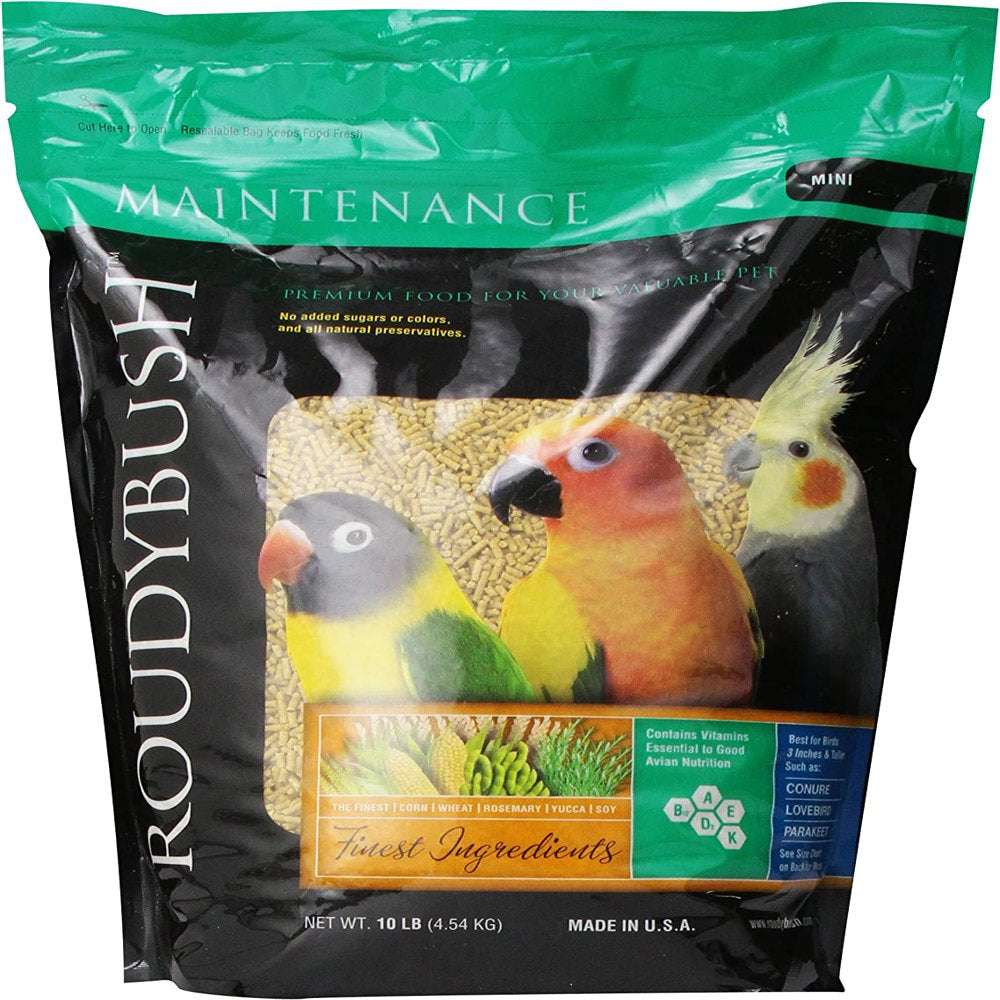 Roudybush Daily Maintenance Bird Food, Mini, 10-Pound Animals & Pet Supplies > Pet Supplies > Bird Supplies > Bird Food '- XMGHTU -   