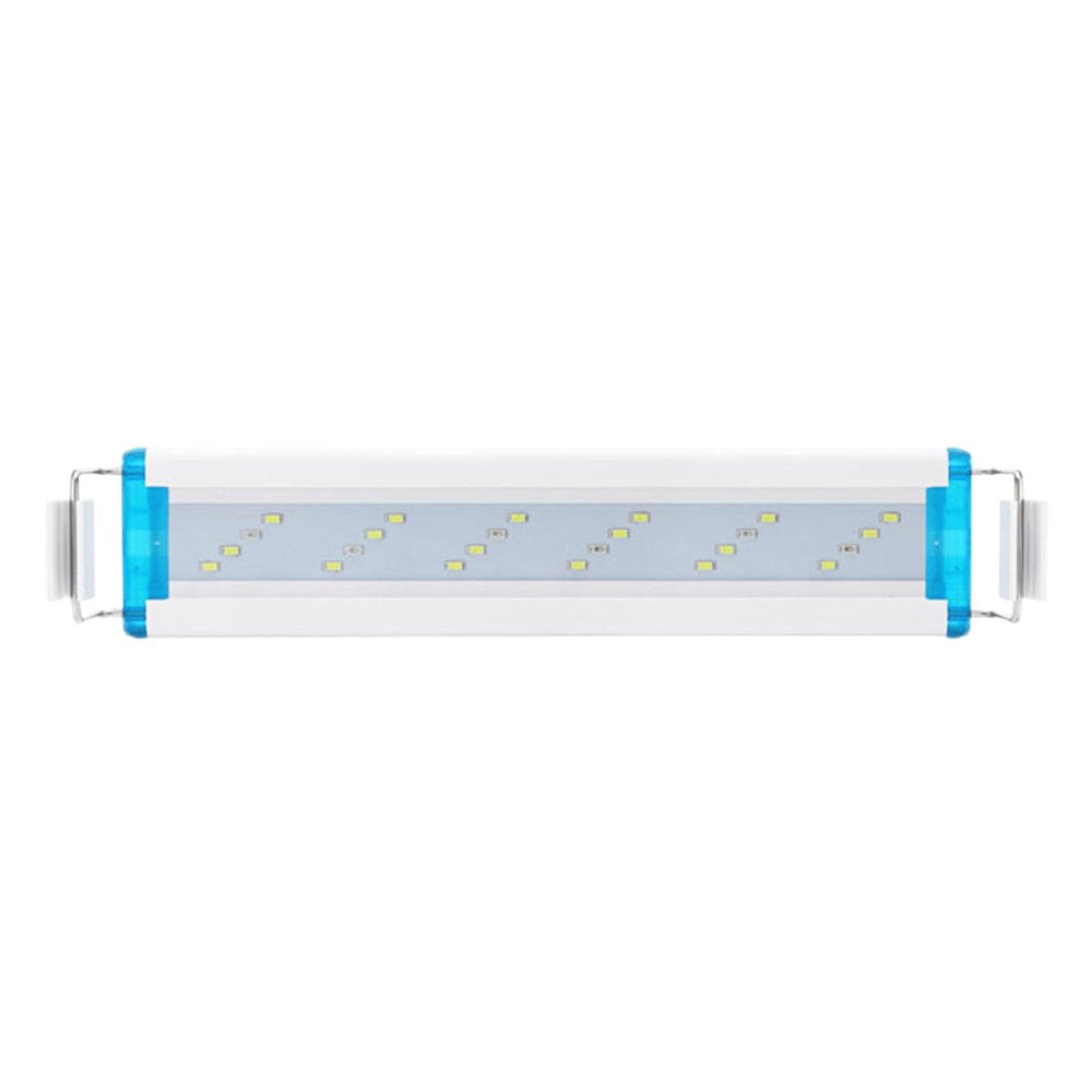 LED Aquarium Light , Fish Tank Light with Extendable Brackets, White Leds for Aquatic Coral Plants and Freshwater Fish Tank 12W 24Leds Animals & Pet Supplies > Pet Supplies > Fish Supplies > Aquarium Lighting perfk   