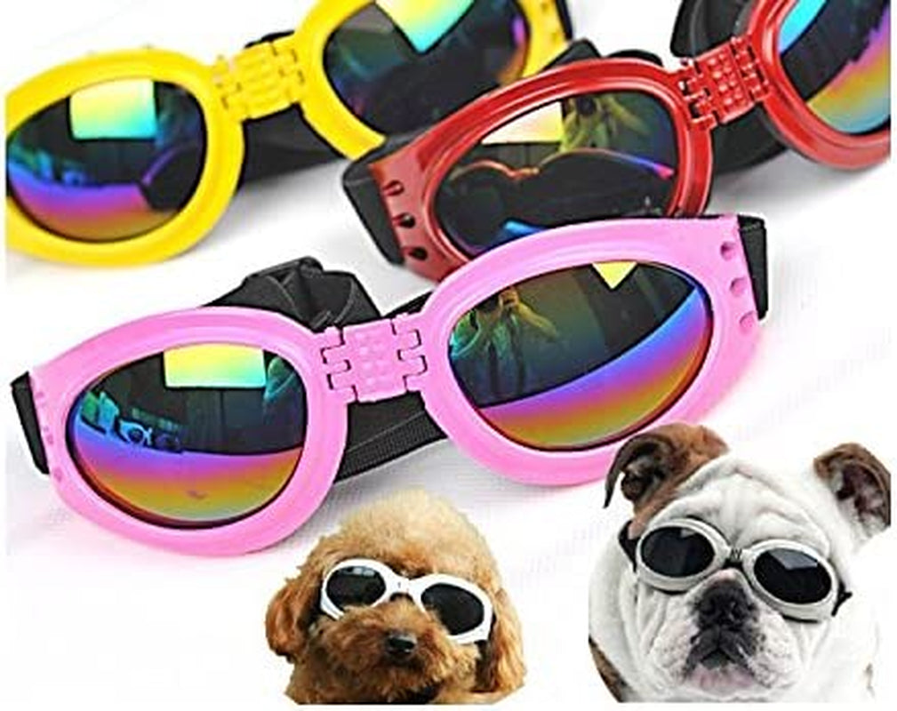 Jd.Gems Stylish Multi-Color Cute Pet Dog Sunglasses Waterproof Protection Goggles Animals & Pet Supplies > Pet Supplies > Dog Supplies > Dog Apparel JD Gems   