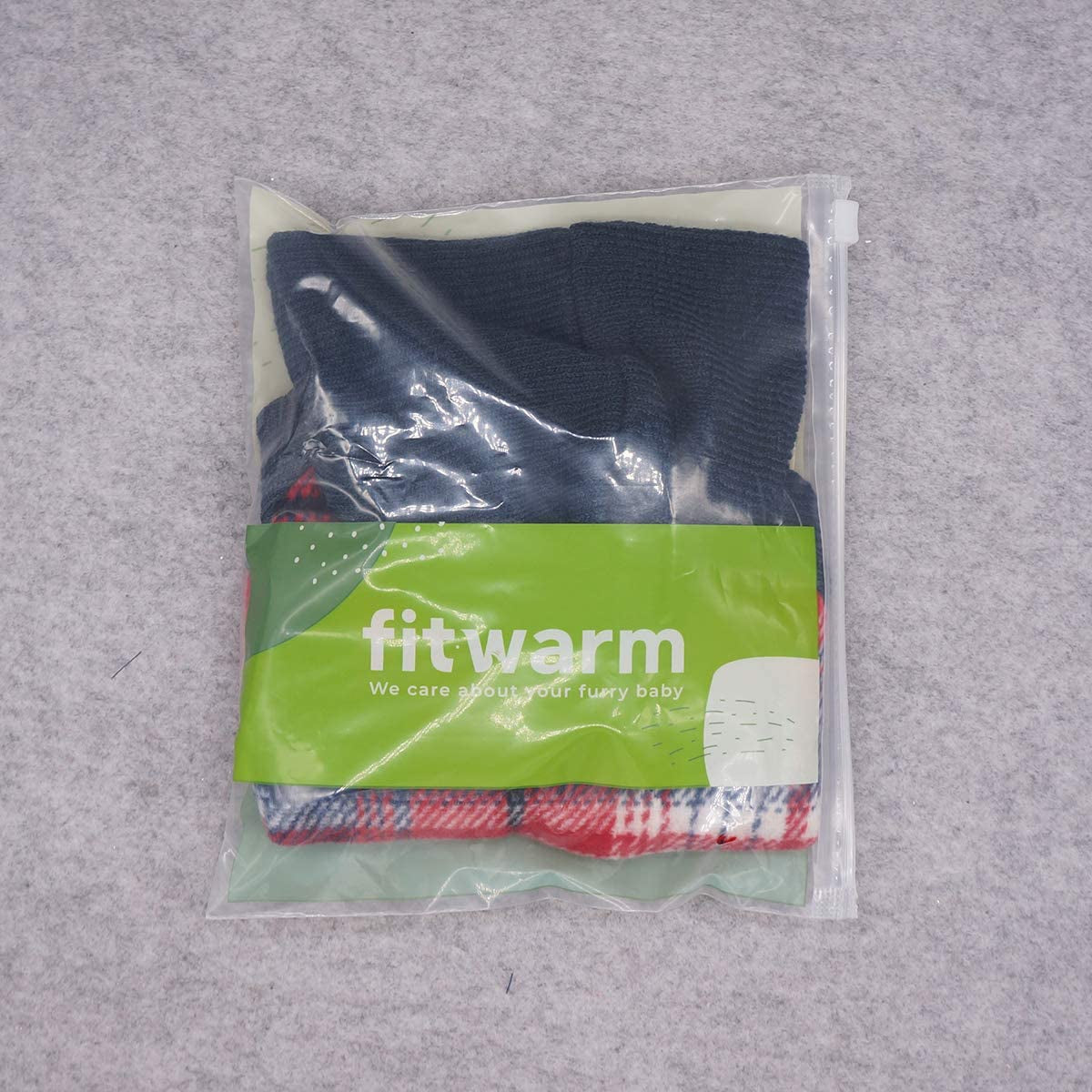 Fitwarm Knitted Pet Clothes Dog Sweater Hoodie Sweatshirts Pullover Cat Jackets Red Medium Animals & Pet Supplies > Pet Supplies > Dog Supplies > Dog Apparel Fitwarm   