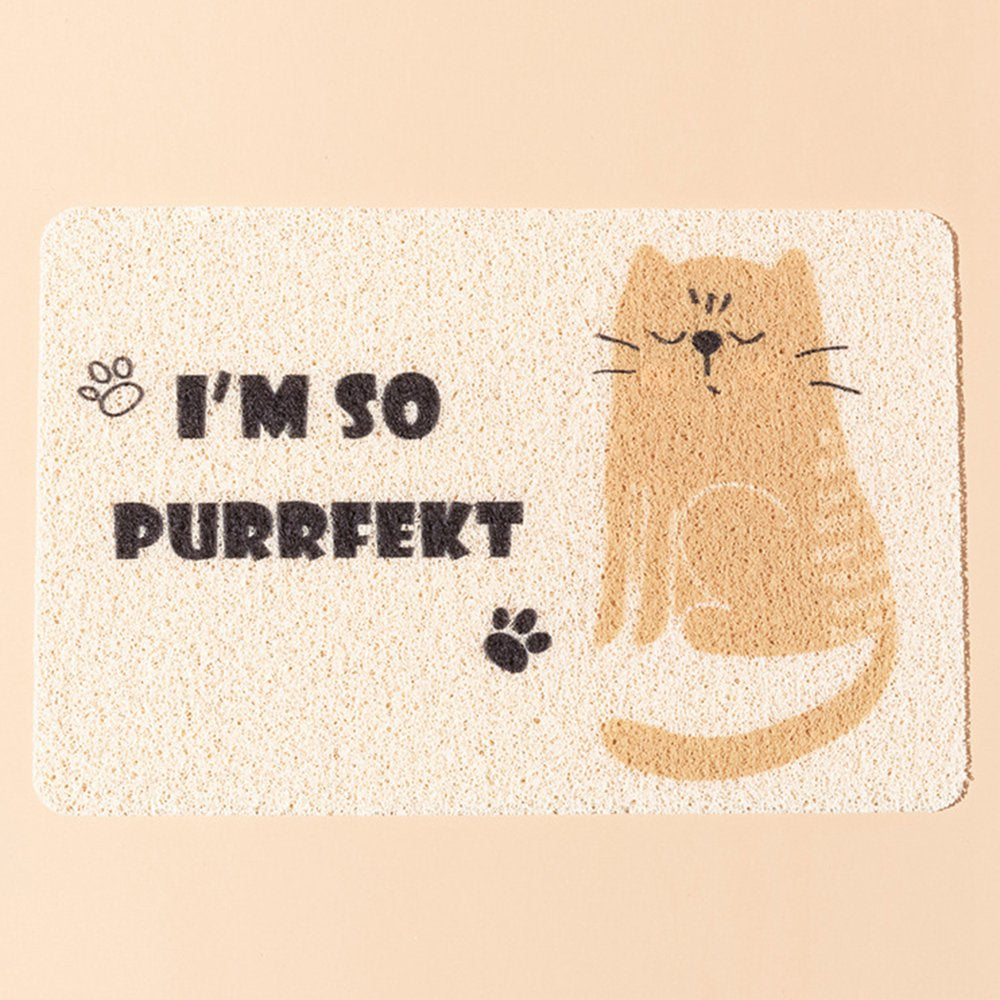 Kitten Litter Pad Non-Slip Large Pet Placemat Cat Toilet Mat Cat Litter Box Mat Animals & Pet Supplies > Pet Supplies > Cat Supplies > Cat Litter Box Mats Bangcool   