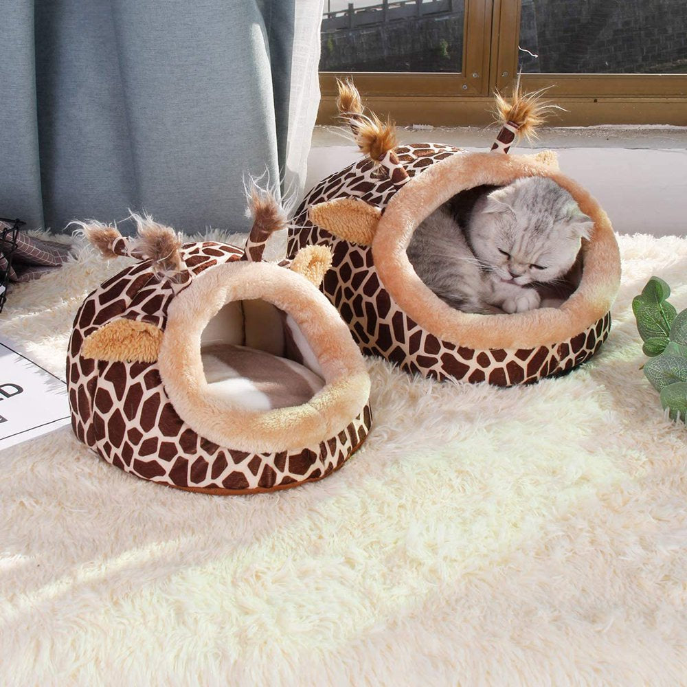 Guinea Pig Bed Cuddle Cave Warm Fleece Cozy House Bedding Sleeping Cushion Cage Nest for Small Animal Squirrel Chinchilla Rabbit Hedgehog Cage Accessories Animals & Pet Supplies > Pet Supplies > Small Animal Supplies > Small Animal Bedding Gisneze   