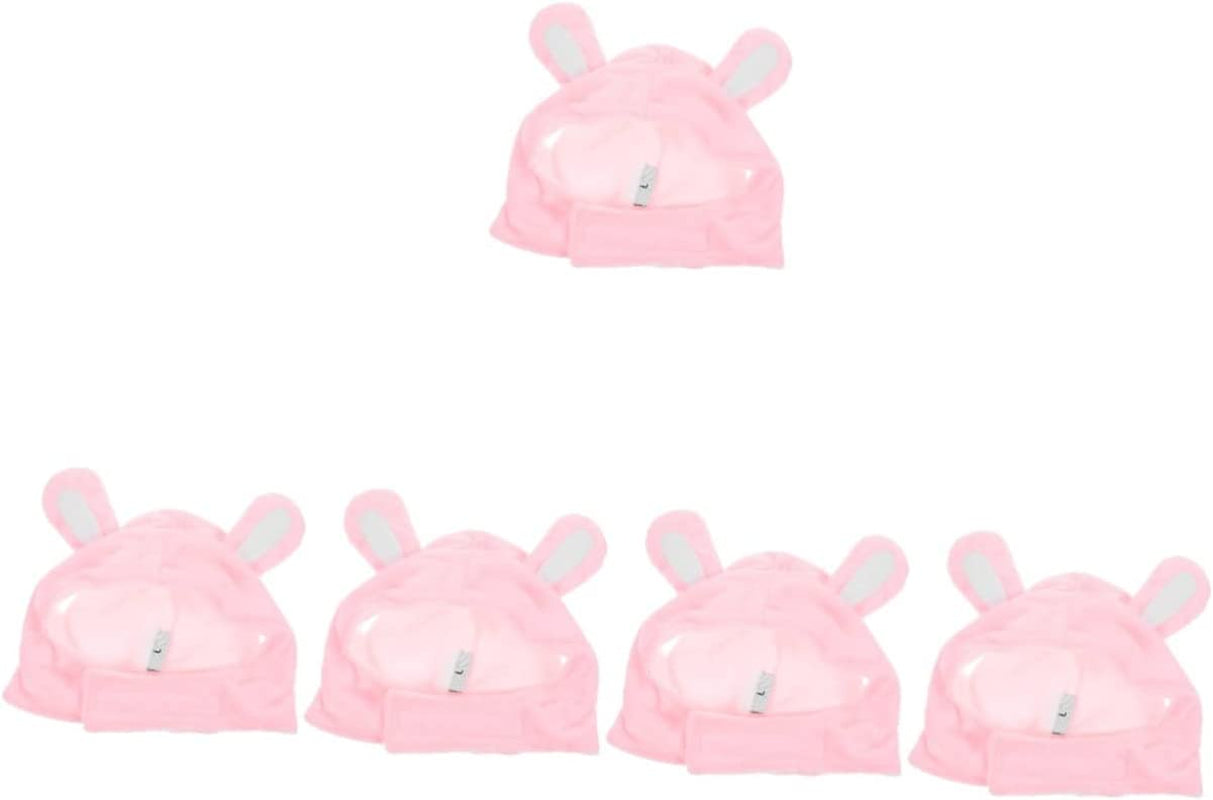 Balacoo 4Pcs Dog Costume Hat Cosplay in Dogs - for Accessories Year Party Cats Warm Pink Favor Bunny Kitten Accessory Dress Easter Rabbit up New Headwear Ears Puppy Headgear Small and Xs Animals & Pet Supplies > Pet Supplies > Dog Supplies > Dog Apparel Balacoo Pinkx5pcs 31x18cmx5pcs 