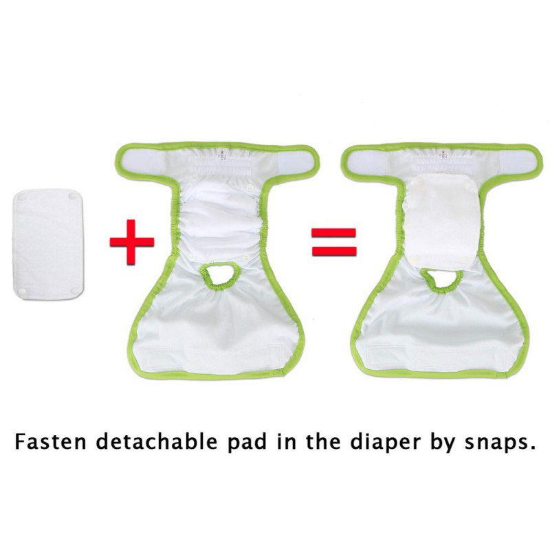 Big Clearance! 10 Pcs/Bag Dog Diaper Liners Booster Pads for Male and Female Dogs, Disposable Doggie Diaper Inserts Fit Most Pet Belly Bands, Cover Wraps, and Washable Period Panties Animals & Pet Supplies > Pet Supplies > Dog Supplies > Dog Diaper Pads & Liners ZeHui   