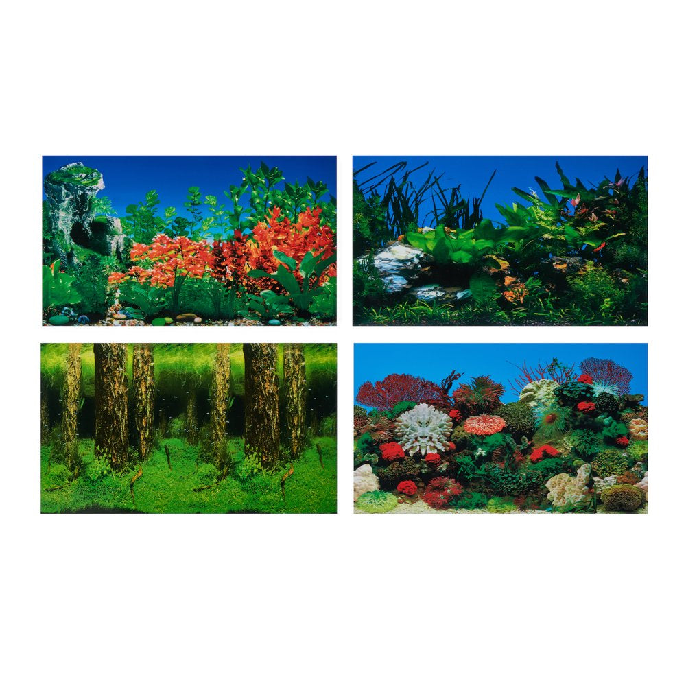 Aqua Culture Two-Sided Aquarium Background, 10 Gallon Tanks Animals & Pet Supplies > Pet Supplies > Fish Supplies > Aquarium Decor Wal-Mart Stores, Inc.   