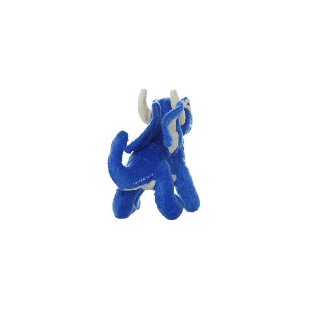 Mighty Junior Dragon Blue, Plush and Durable Dog Toy Animals & Pet Supplies > Pet Supplies > Dog Supplies > Dog Toys VIP Products   