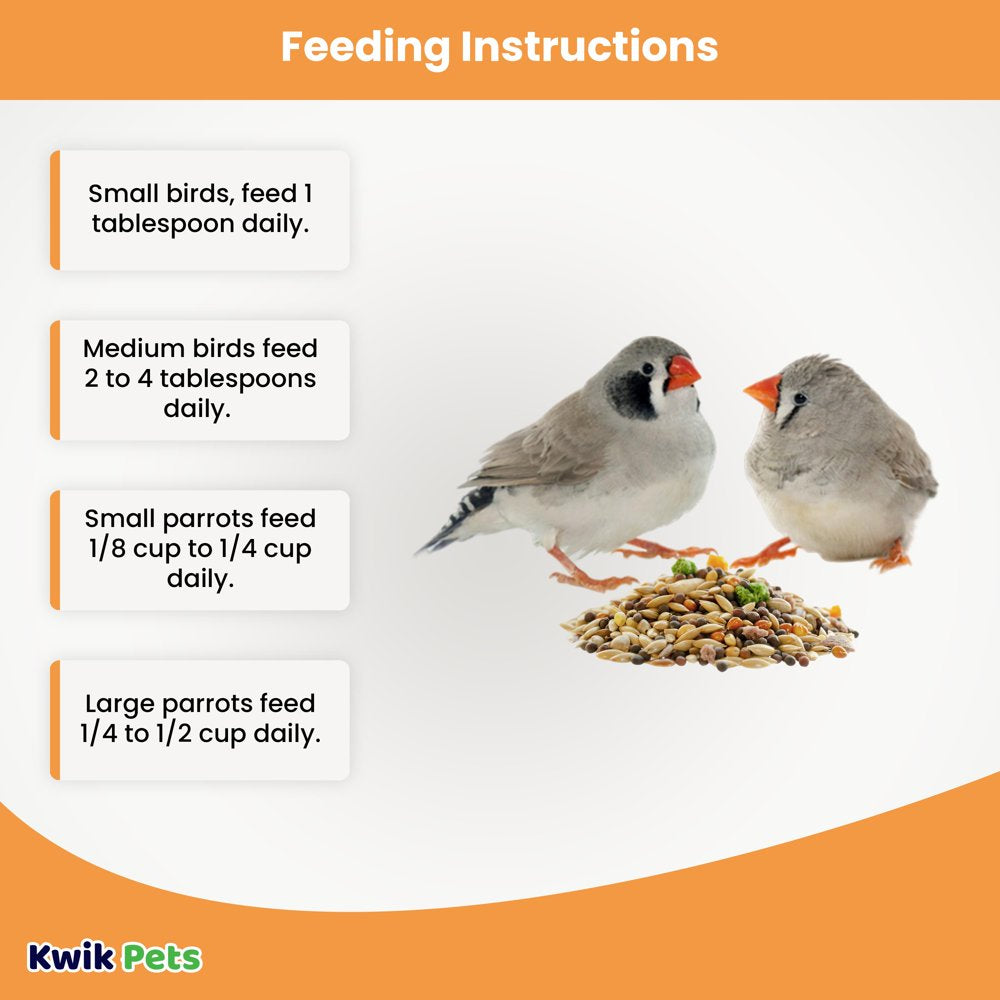 Volkman Seed Avian Science Super Finch Nutritionally Balanced Bird Diet Food 2 Lb Animals & Pet Supplies > Pet Supplies > Bird Supplies > Bird Food VOLKMAN SEED COMPANY INC   