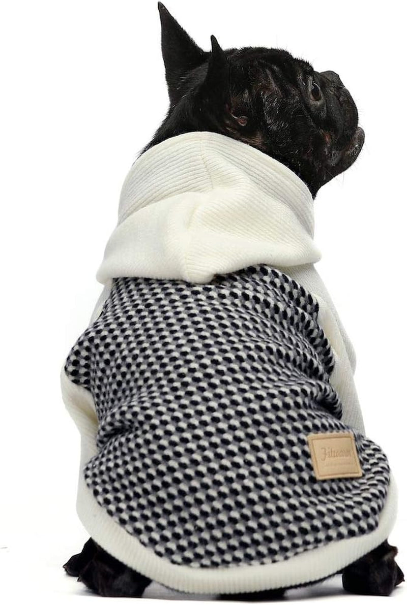 Fitwarm Knitted Pet Clothes Dog Sweater Hoodie Sweatshirts Pullover Cat Jackets Red Medium Animals & Pet Supplies > Pet Supplies > Dog Supplies > Dog Apparel Fitwarm Grey X-Small 