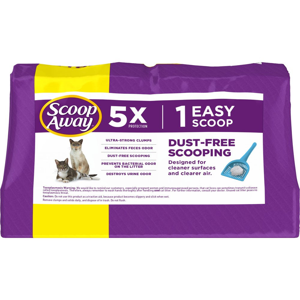 Scoop Away Extra Strength Clumping Cat Litter, Scented, 38 Lbs Animals & Pet Supplies > Pet Supplies > Cat Supplies > Cat Litter The Clorox Company   