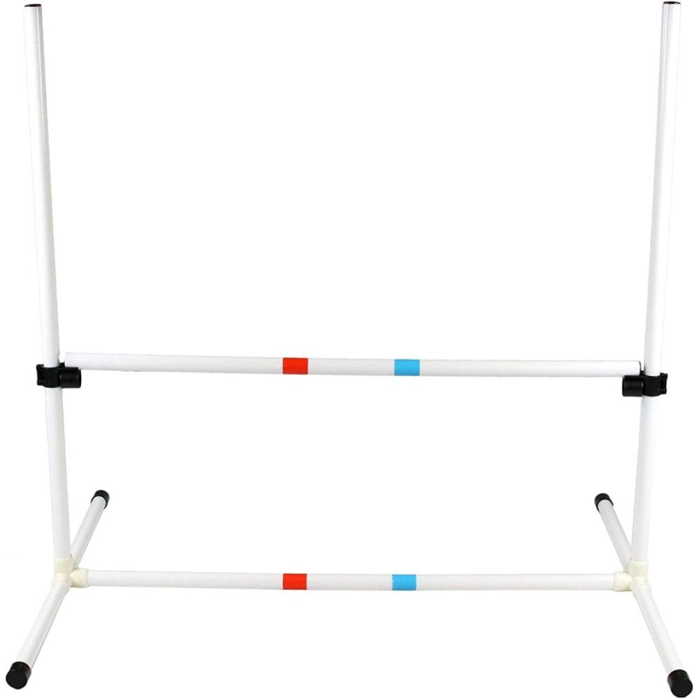Bilot Dog Agility Bar Jump, 36 Wide. Height of Bar Is Adjustable so That Small to Large Dogs Can Jump over the Bar.