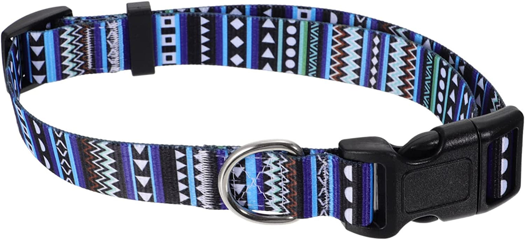 Mipcase Litter Kitten Cm Collars Super Collar Puppy Personalized for Supplies Ethnic Necktie Floral Accessories Adjustable Cat Neck Patterns Dog Id Geometric Buckle Party Animals & Pet Supplies > Pet Supplies > Dog Supplies > Dog Apparel Mipcase As Shown 65X2.5CM 