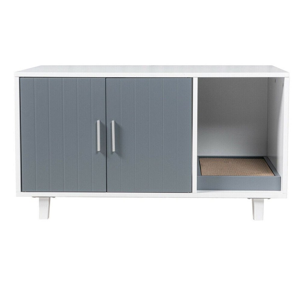 Good Life Apparel Modern Pet Crate Litter Box Enclosure House Table Animals & Pet Supplies > Pet Supplies > Cat Supplies > Cat Apparel Good Life Apparel   