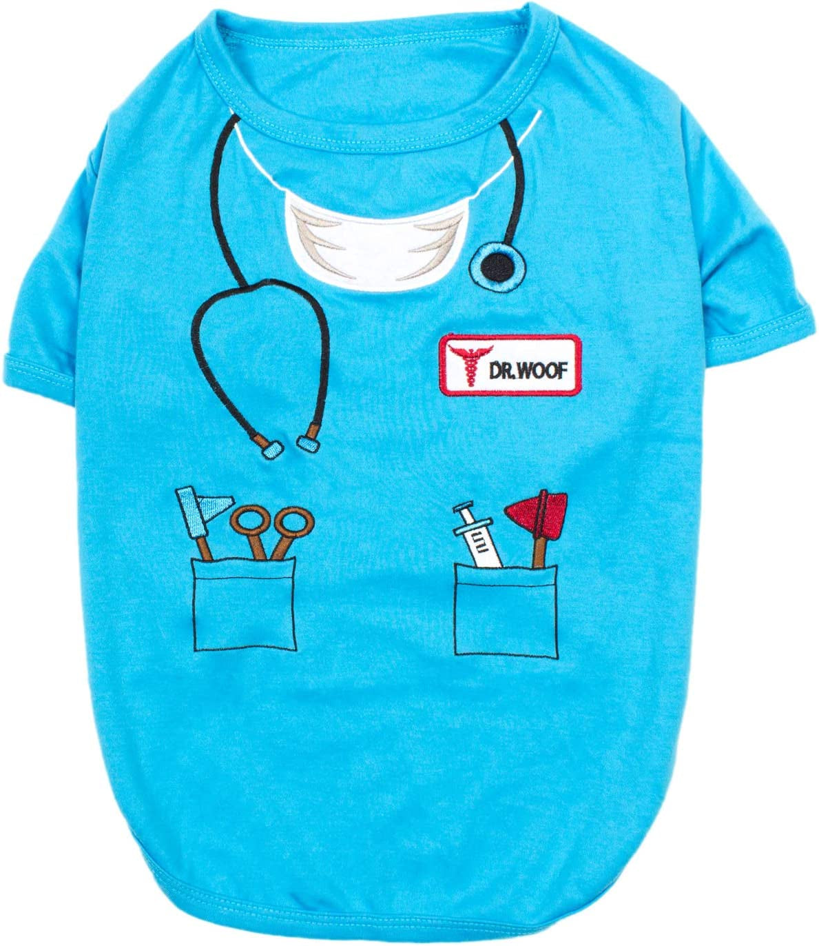 Parisian Pet - Dr. Woof - Dog Doctor Costume | Funny Halloween Outfit for Dog | Size - 2XL Animals & Pet Supplies > Pet Supplies > Dog Supplies > Dog Apparel Parisian Pet Dr Woof - Doctor 2XL 