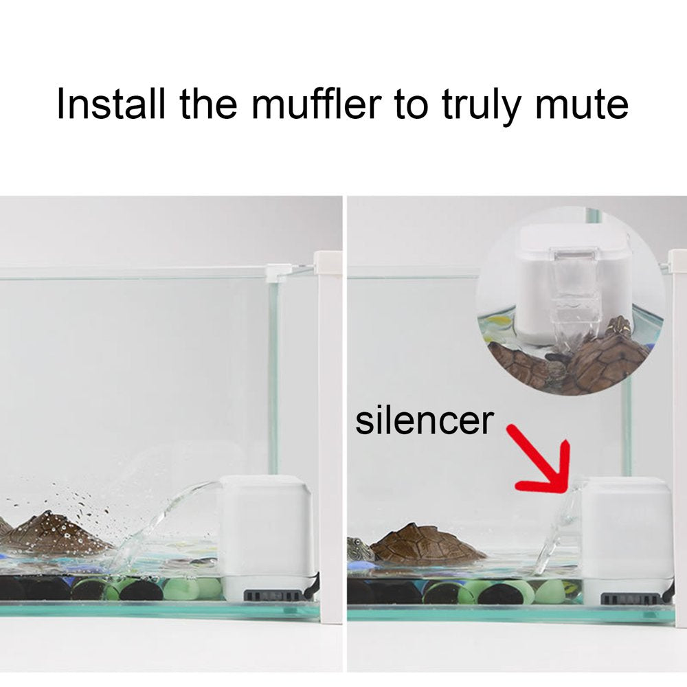 Betterz Turtle Tank Filter Low Water Level Water Quality Purified Water Pump Aquarium Turtle Pump Pet Supplies Animals & Pet Supplies > Pet Supplies > Fish Supplies > Aquarium Filters BetterZ   