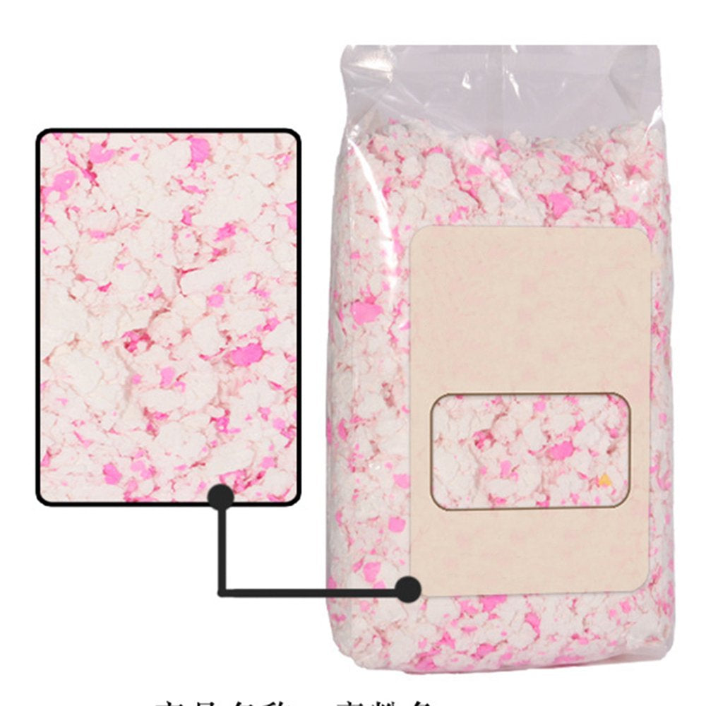 Small Animal Bedding 16Oz - Odor Control Absorbent Pet Bedding Hamster Bedding Animals & Pet Supplies > Pet Supplies > Small Animal Supplies > Small Animal Bedding Bangcool Pink & White  