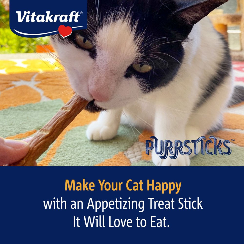 Vitakraft Purrsticks Cat Treat, 4 Count Multi-Pack, 24 Individual Servings