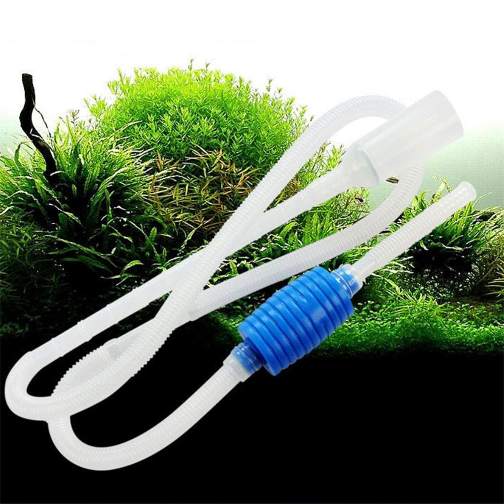 Aquarium Handheld Siphon with Filter Home Shop Fish Tank Water Change Hand Pump Dirt Feces Cleaning Tool Aquatic Supplies Animals & Pet Supplies > Pet Supplies > Fish Supplies > Aquarium Cleaning Supplies ABIDE   