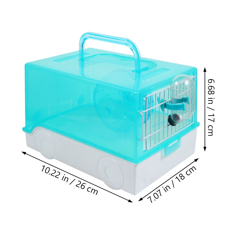 Frcolor Hamster Cage Carrier Homes Gerbil Playground Heaven Biting Travel Houses Crittertrail Aquarium Habitat Portable Animal Animals & Pet Supplies > Pet Supplies > Small Animal Supplies > Small Animal Habitats & Cages FRCOLOR   