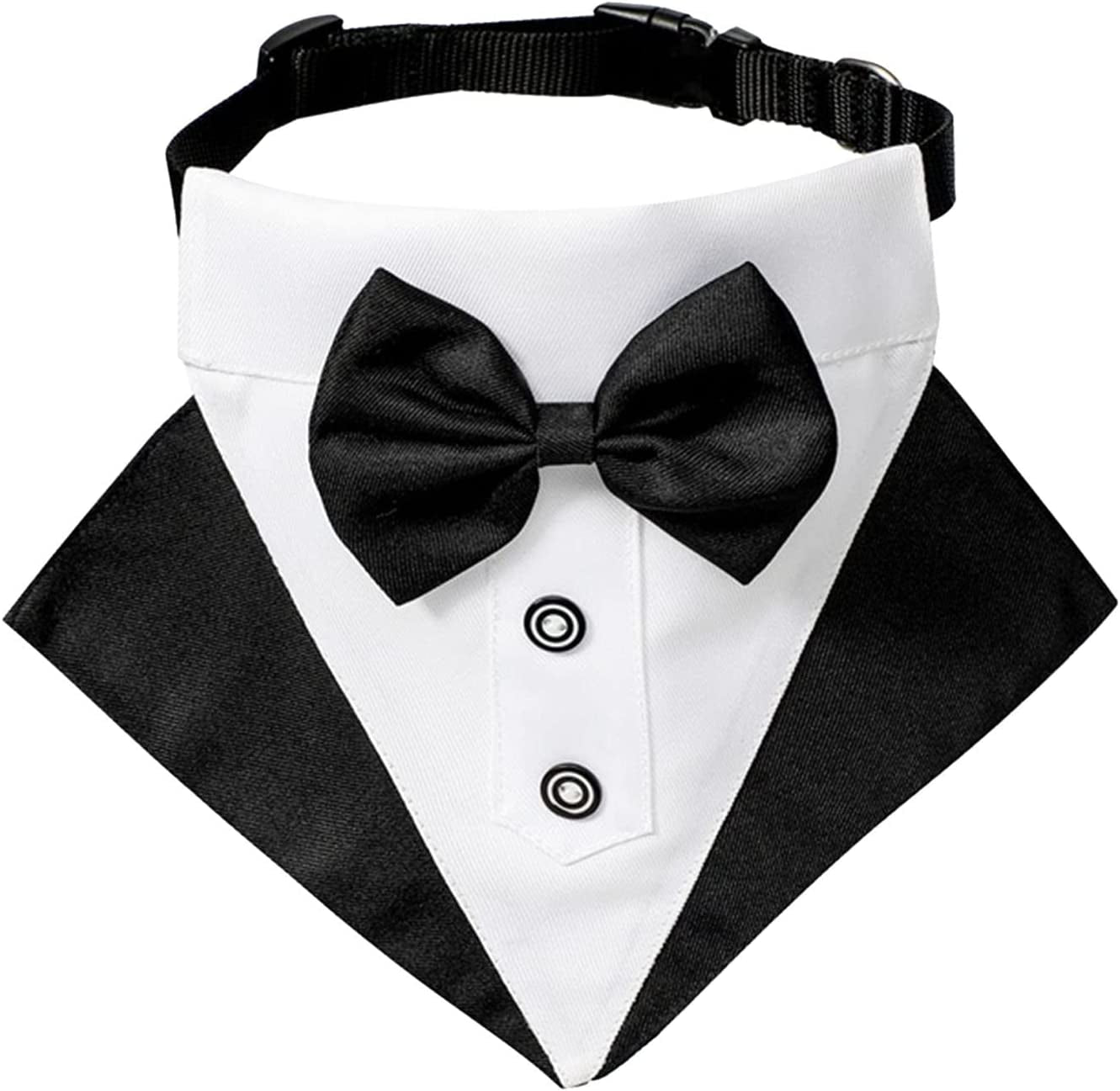 Dog Bandanas Suitable for Dog Bandana Boy & Girl Adjustable Dog Neck Tie Collar Dog Collar with Black Necktie Wedding Formal Dog Collars for Small Adorable Puppy Wedding & Valentine’S Day (Red, S) Animals & Pet Supplies > Pet Supplies > Dog Supplies > Dog Apparel Generic Black Medium 