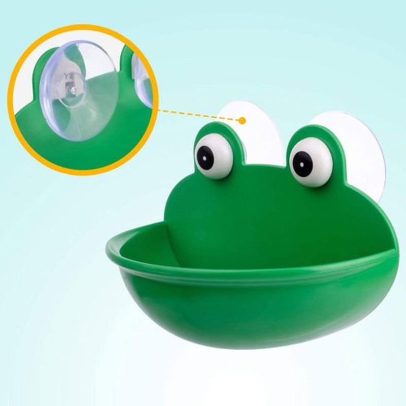 Cheers.Us Reptile Feeder with Suction Cup Pet Landscaping Plastic Frog Tortoise Amphibian Rest Living Container,Multifunctional, Easy Cleaning for Amphibian and Reptile Animals & Pet Supplies > Pet Supplies > Reptile & Amphibian Supplies > Reptile & Amphibian Food Cheers.US   