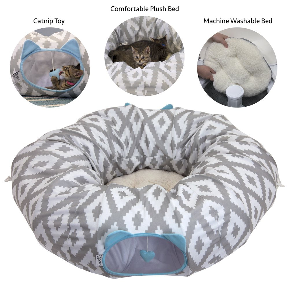 Kitty City Large Cat Tunnel Bed, Cat Bed, Pop up Bed Animals & Pet Supplies > Pet Supplies > Cat Supplies > Cat Beds Sport Pet   