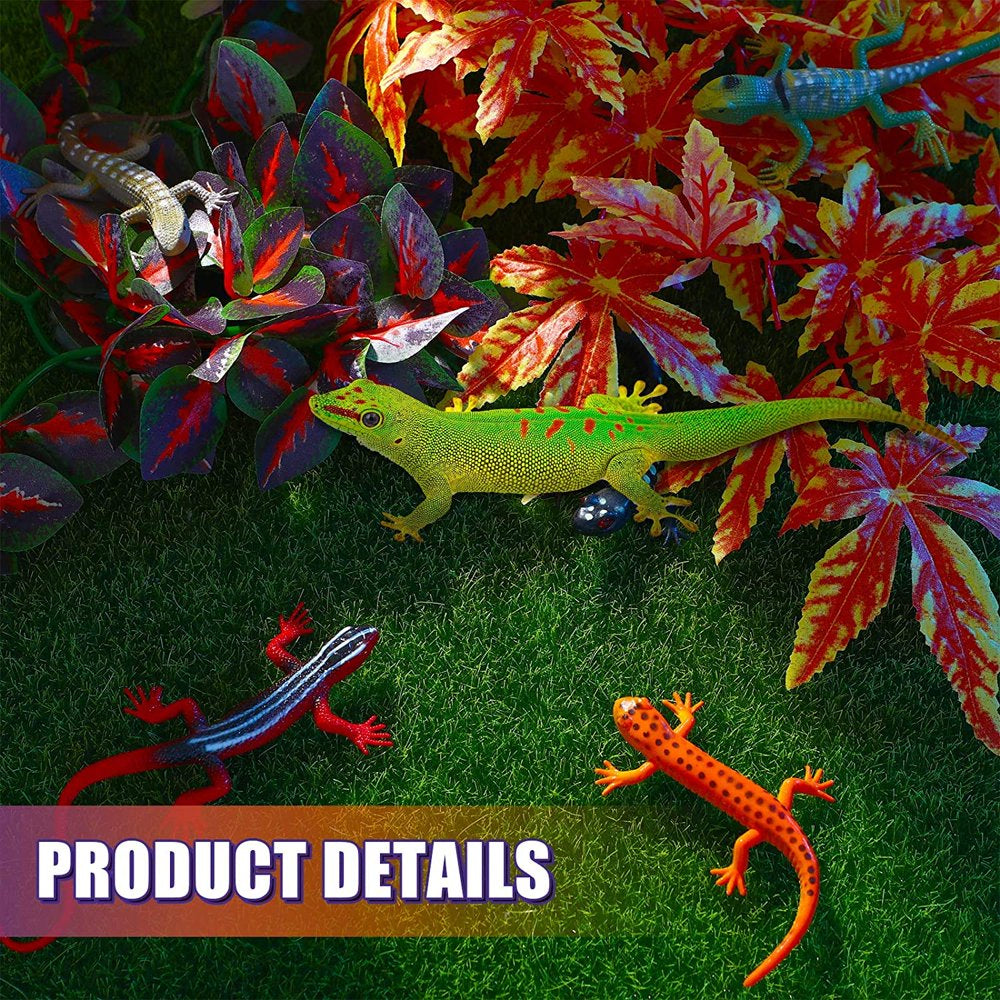 Kernelly Artificial Reptile Plants Lifelike Reptiles Terrarium Leaves Plastic Reptile Habitats Plant Amphibian Hanging Terrarium Plants Animals & Pet Supplies > Pet Supplies > Reptile & Amphibian Supplies > Reptile & Amphibian Habitats Kernelly   