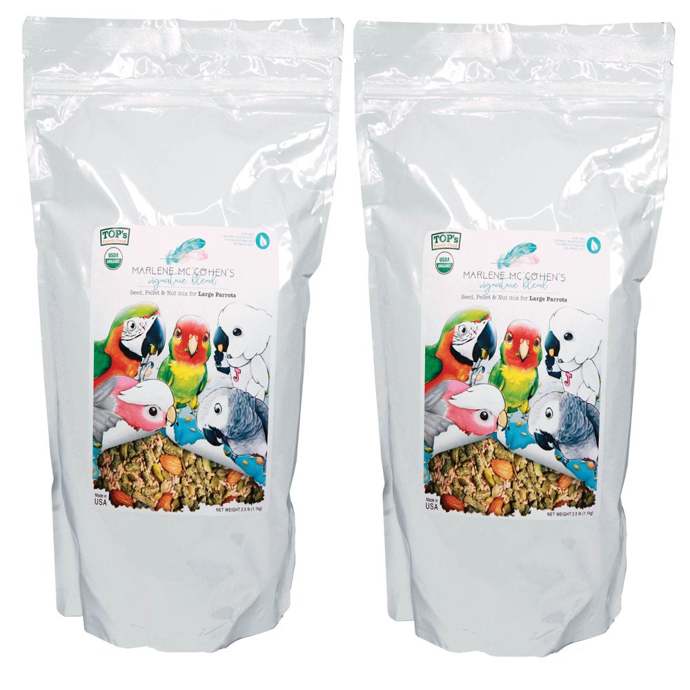 Top'S Parrot Food Large Bird Organic Everything Bundle Box of Pellets, Seeds and Treats Animals & Pet Supplies > Pet Supplies > Bird Supplies > Bird Food TOP's Parrot Food   