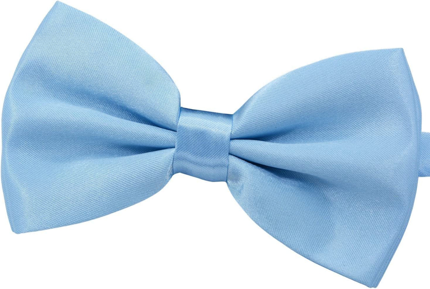 Amajiji® Formal Dog Bow Ties for Medium & Large Dogs (D115 100% Polyester) (Red Wine) Animals & Pet Supplies > Pet Supplies > Dog Supplies > Dog Apparel Amajiji Light blue  